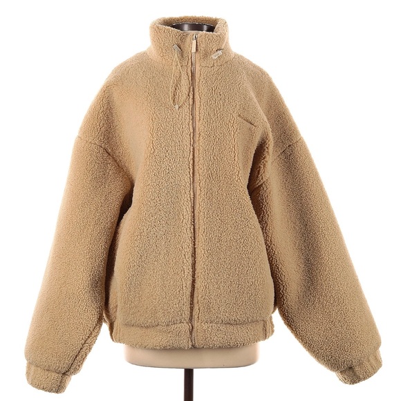 NWOT Masonprince Full Zip Teddy Coat Jacket Size M-XL - Picture 15 of 16